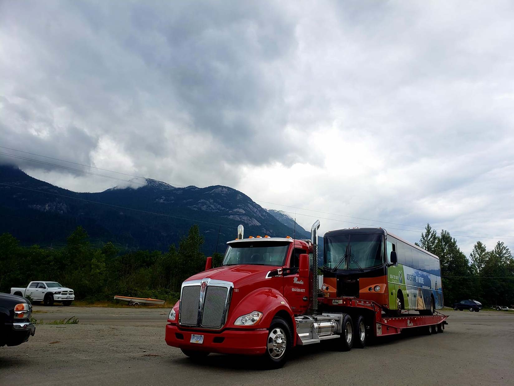 Different sizes of vehicles can be safely towed by our tow truck