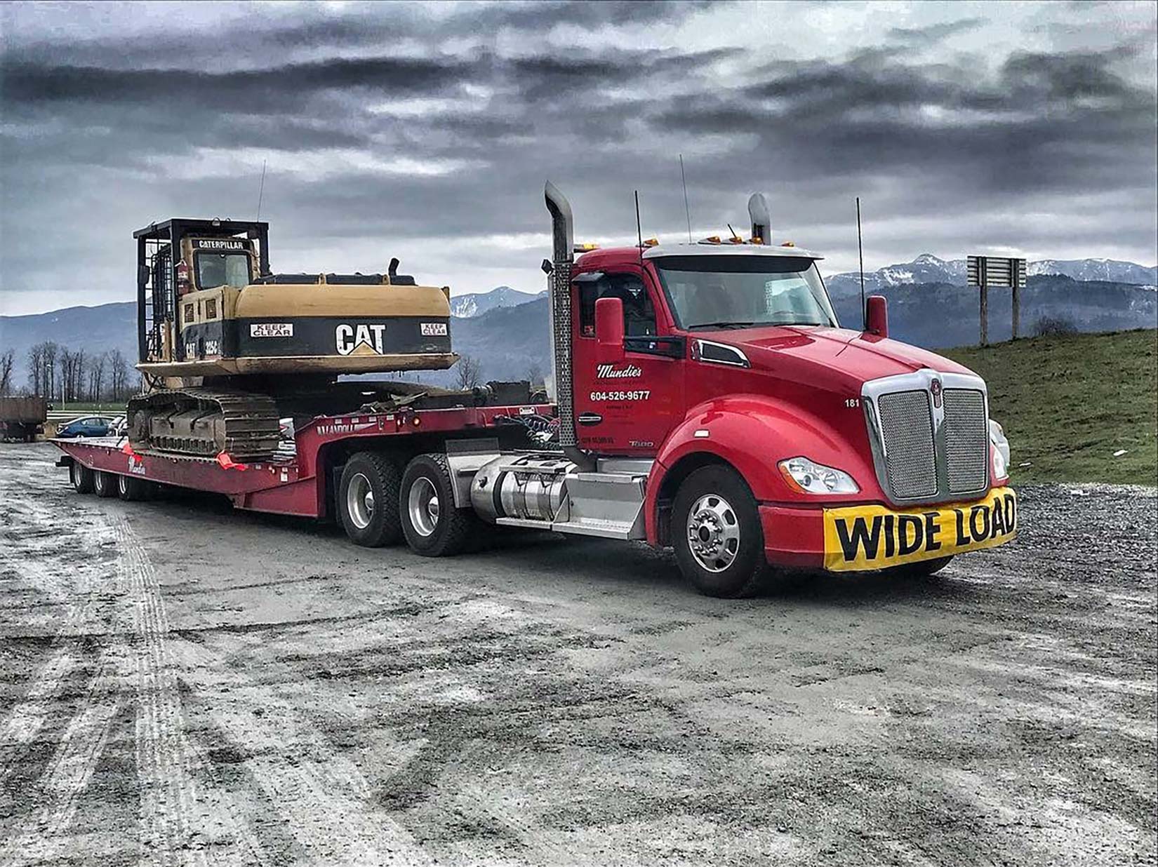 Our tow truck can help with your commercial needs