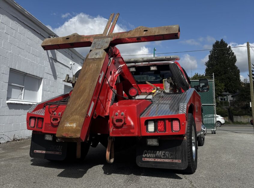Getting a tow truck in Coquitlam